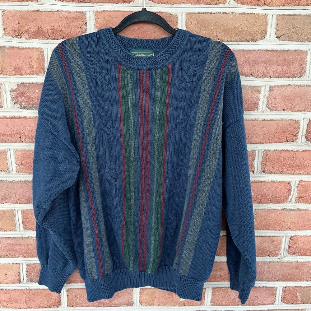 Vintage men’s knit sweater. Unisex.  Men’s size large.